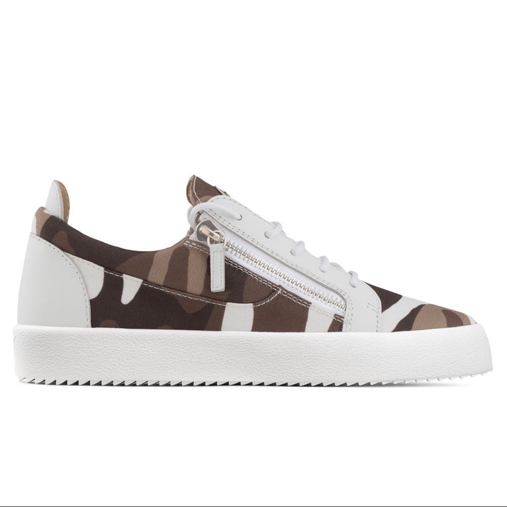 Giuseppe Zanotti Camouflage Low Top Sneakers